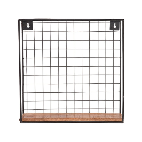 Wanddecoratie Firm Wandrek - Rough - Mangohout - XL
